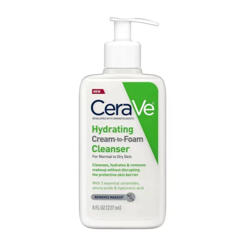 Buy the original CeraVe Hydrating Cream-to-Foam Face Cleanser| 12 (USA) in Ibadan Nigeria