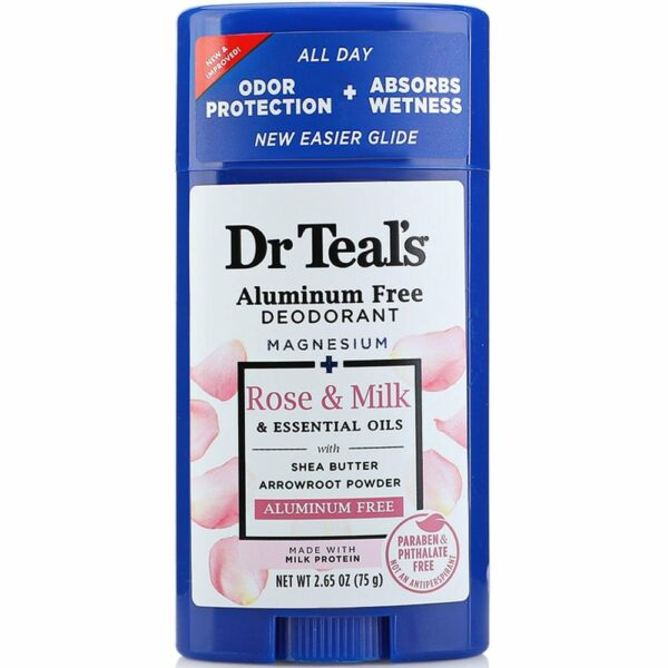 Buy the original Dr Teals Aluminum Free Deodorant - Rose & Milk in Ibadan Nigeria