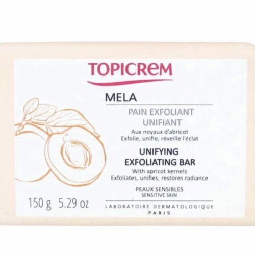 Buy the original TOPICREM MELA UNIFYING EXFOLIATING BAR 150G in Ibadan Nigeria