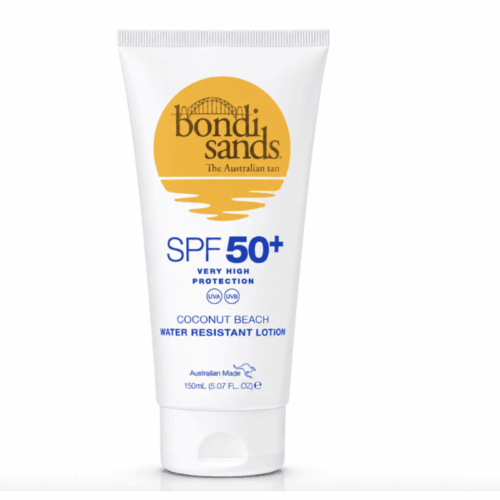 Buy the original Bondi Sands Sunscreen Lotion SPF50+ (Coconut Beach) 150ml in Ibadan Nigeria