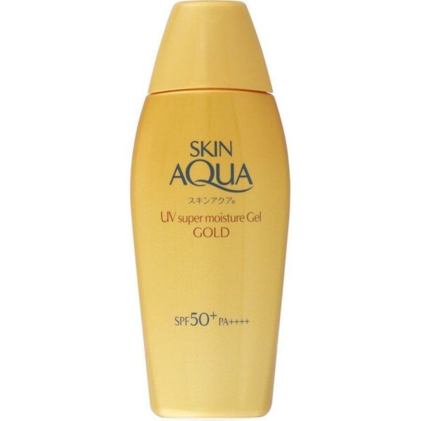 Buy the original Skin Aqua Super Moisture Gel  Sunscreen SPF 50+/PA++++ 110g (Gold) in Ibadan Nigeria