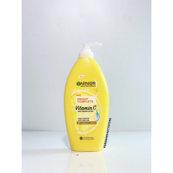 Buy the original Garnier Bright Complete Vitamin C Body Serum Lotion | 400ml ( All skin type) in Ibadan Nigeria