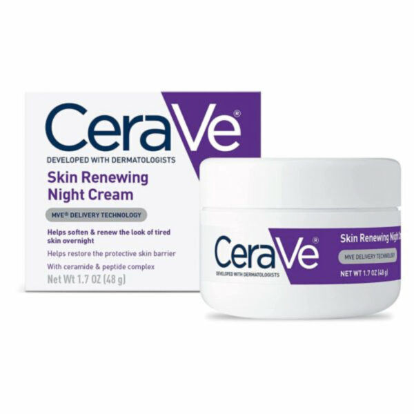Buy the original CeraVe Skin Renewing Night Cream with Hyaluronic Acid & Niacinamide in Ibadan Nigeria