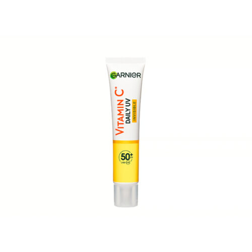 Buy the original Garnier Skin Active Vitamin C Daily UV Brightening Fluid Invisible SPF50+ 40ml in Ibadan Nigeria