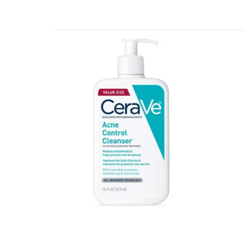 Buy the original CeraVe Acne Control Face Cleanser with 2% Salicylic Acid| 16oz in Ibadan Nigeria