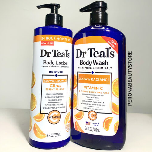 Buy the original (Combo Deal) Dr Teals Vitamin C Duo - Dr Teals Vitamin C Body Wash and Lotion in Ibadan Nigeria
