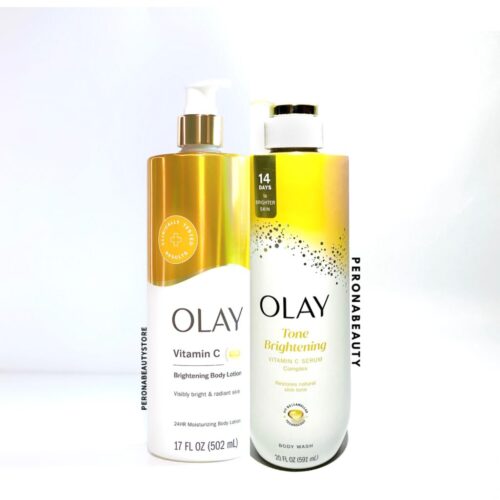 Buy the original (Combo Deal) Olay Vitamin C Duo - Olay Vitamin C Body Wash and Olay Vitamin C Brightening Lotion in Ibadan Nigeria