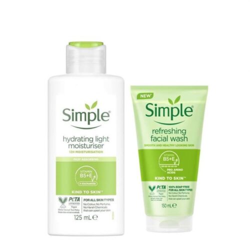 Buy the original (Combo Deal) Simple Duo- Simple Hydrating Moisturizer & Simple Refreshing Face Wash in Ibadan Nigeria