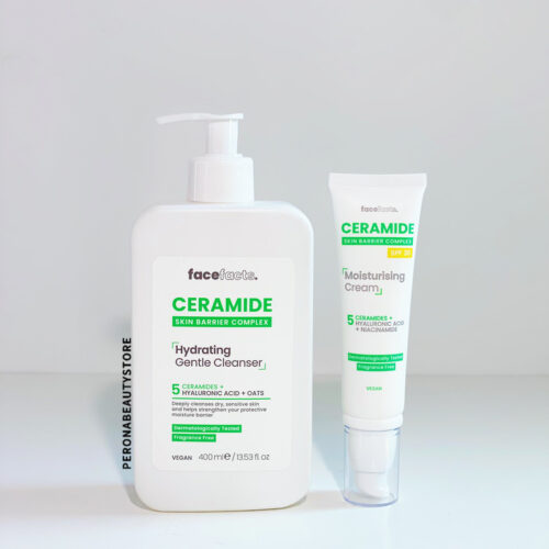Buy the original (Combo Deal) FaceFacts Hydrating Duo-Ceramide Hydrating Gentle Cleanser & Ceramide Moisturising Gel Face Cream SPF 30 in Ibadan Nigeria