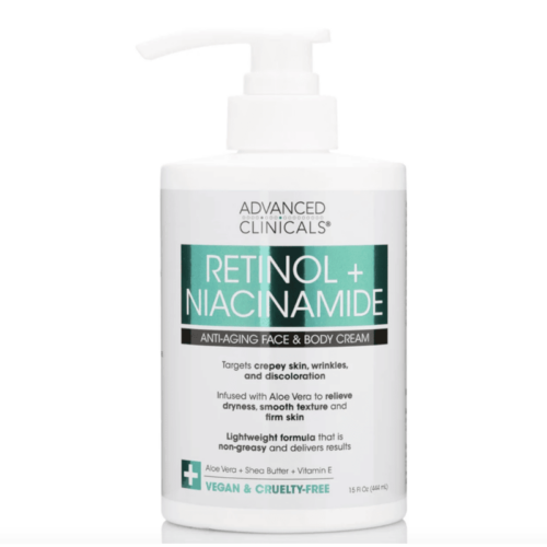 Buy the original Advanced Clinicals Retinol + Vitamin E Cream 444ml in Ibadan Nigeria