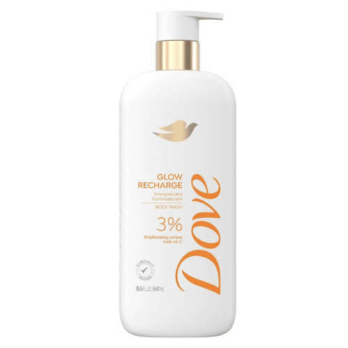 Buy the original Dove Glow Recharge Body Wash 3% Brightening Serum with Vitamin C| 547ml in Ibadan Nigeria