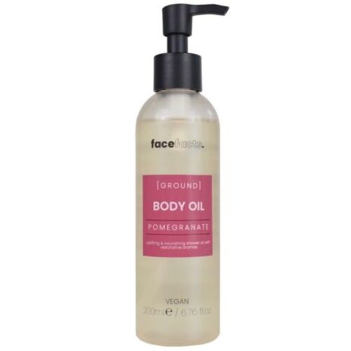 Buy the original Face Facts Ground Body Oil Pomegranate | 200ml in Ibadan Nigeria