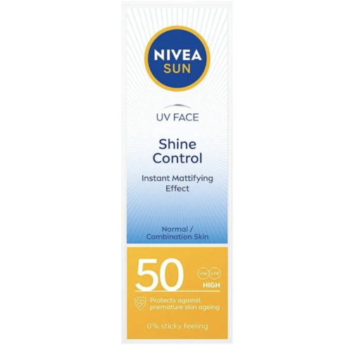 Buy the original Nivea Sun UV Face Shine Control SPF50 Sunscreen 50ml in Ibadan Nigeria