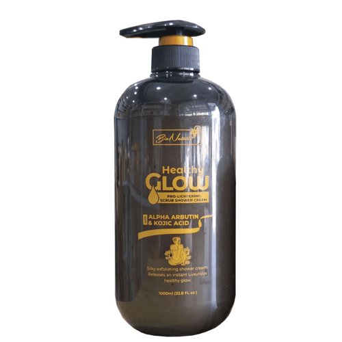 Buy the original Bio Nature Healthy Glow Pro Lightening Body Wash with Alpha Arbutin & Kojic Acid in Ibadan Nigeria