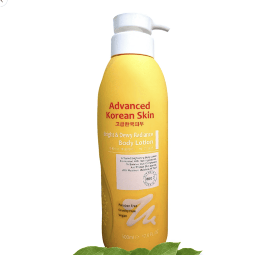 Buy the original Advanced Korean Skin Bright and Dewy Body Lotion |  500ml in Ibadan Nigeria