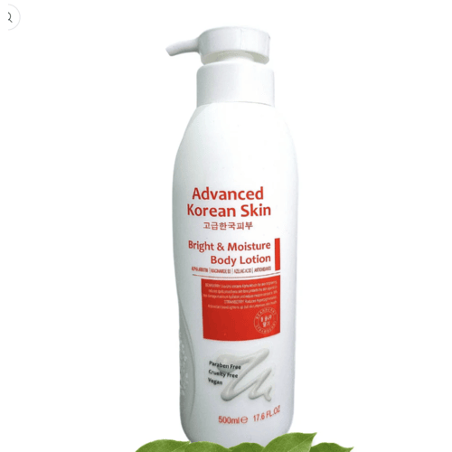 Buy the original Advanced Korean Skin Bright and Moisture Body Lotion | 500ml in Ibadan Nigeria