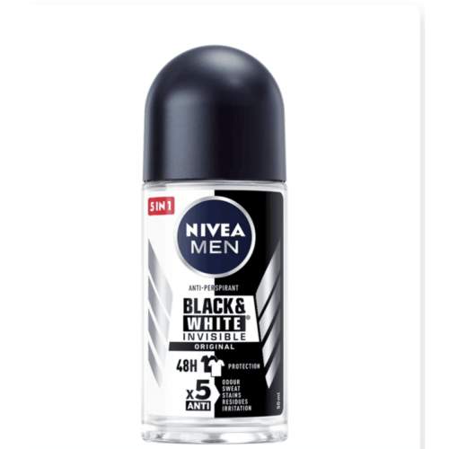 Buy the original Nivea Men Black & White Invisible Roll-On in Ibadan Nigeria