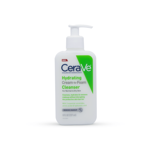 Buy the original Cerave Hydrating Cream-to-foam Cleanser 8 Oz USA in Ibadan Nigeria