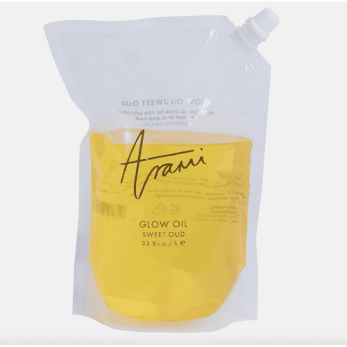 Buy the original Arami Glow Oil - Refill (1 litre pouch)  Sweet Oud in Ibadan Nigeria