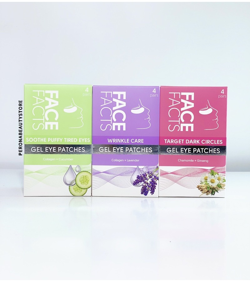 Buy the original (Combo Deal) Face Facts Eye Gel Patches- Target Dark Circles, Wrinkle Care, Soothe Puffy Tired Eyes in Ibadan Nigeria
