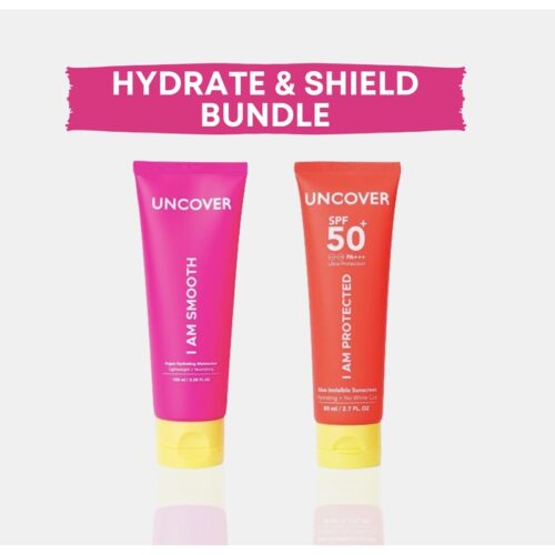 Buy the original (Combo Deal) Uncover Aloe Invisible Sunscreen 80ml & Uncover I Am Smooth Argan Hydrating Moisturiser | 100ml in Ibadan Nigeria