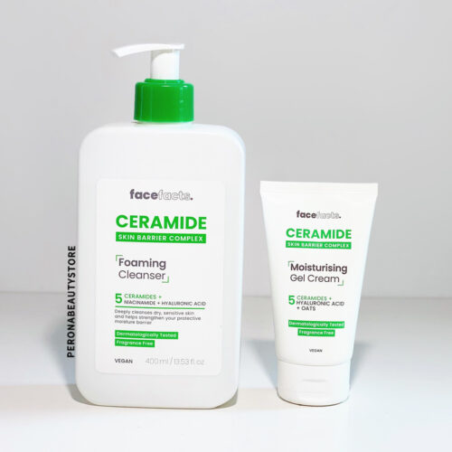 Buy the original (Combo Deal) Face Facts Ceramide Foaming Cleanser 400ml & Ceramide Moisturising Gel Face Cream in Ibadan Nigeria