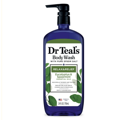 Buy the original Dr Teals Body Wash with Pure Epsom Salt + Relax & Relief Eucalyptus & Spearmint Essential Oils in Ibadan Nigeria
