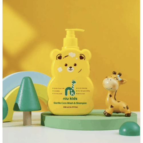 Buy the original Niu Kids Gentle Care Wash & Shampoo Two in One 500ml in Ibadan Nigeria