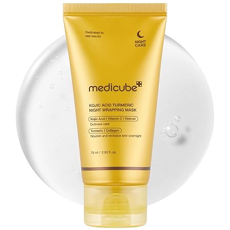 Buy the original Medicube Kojic Acid Tumeric Night Wrapping Mask 75ml in Ibadan Nigeria