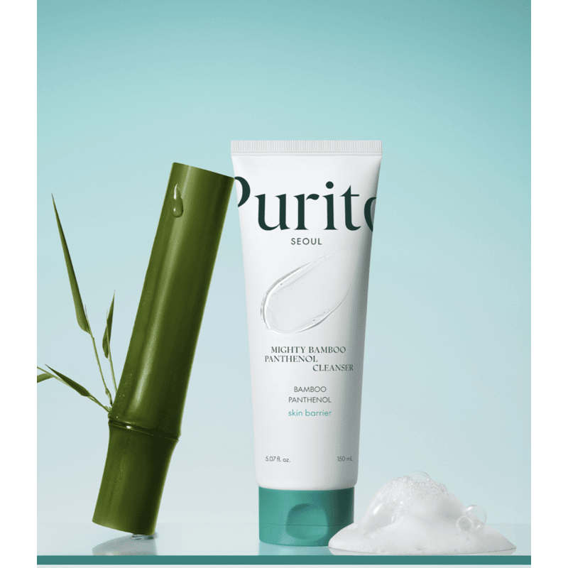Buy the original Purito Seoul Mighty Bamboo Panthenol Cleanser 150ml in Ibadan Nigeria