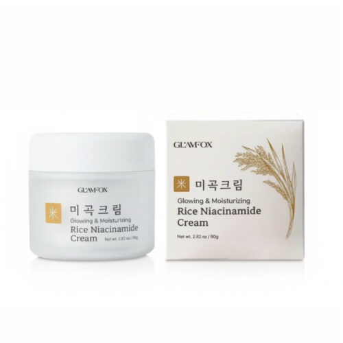 Buy the original Glamfox Rice Niacinamide Moisturizing Cream in Ibadan Nigeria