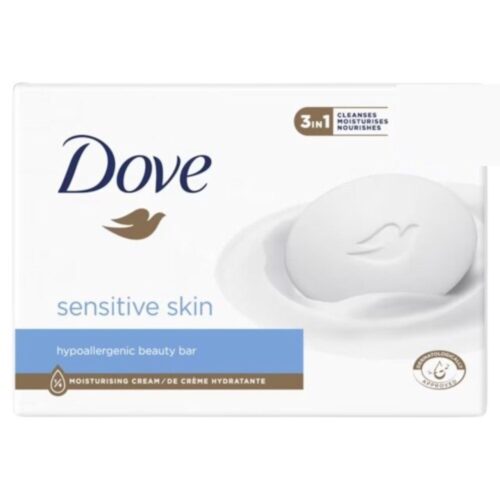 Buy the original Dove Sensitive Skin Hypollergenic Beauty Bar (90g x4) in Ibadan Nigeria