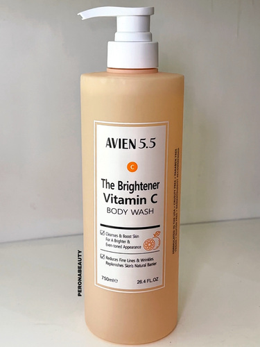 Buy the original Avien 5.5 The Brightener Vitamin C Body Wash  750ml in Ibadan Nigeria
