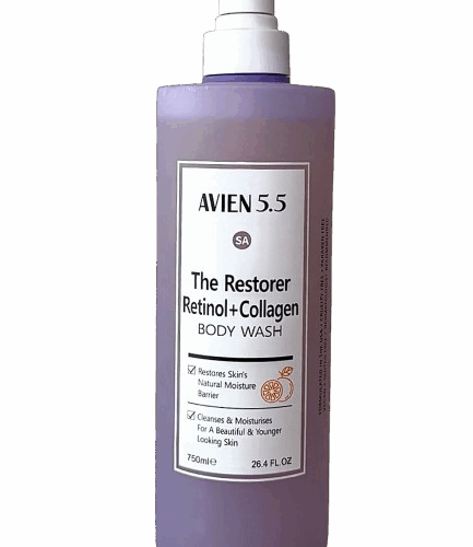 Buy the original Avien 5.5 The Restorer Retinol + Collagen Body Wash - 750ml in Ibadan Nigeria