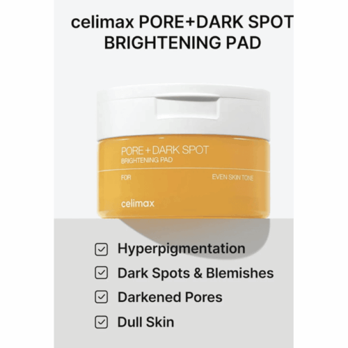 Buy the original Celimax Pore + Dark Spot Brightening Pad in Ibadan Nigeria
