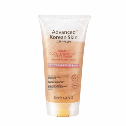 Buy the original Advanced Korean Skin Turmeric Glow-Enhancing Face Wash 180ml in Ibadan Nigeria