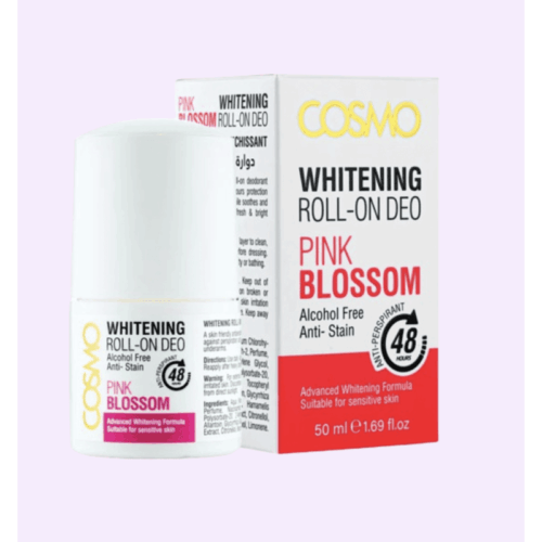 Buy the original Cosmo Pink Blossom Whitening Roll On Deo in Ibadan Nigeria