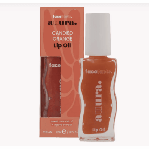 Buy the original Face Facts Auura Tinted Lip Oil Candied Orange in Ibadan Nigeria