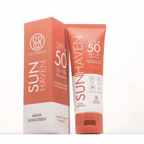 Buy the original Pacci Pristine Sun Haven Aqua Sunscreen SPF 50 in Ibadan Nigeria