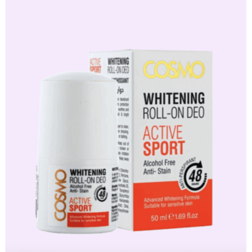 Buy the original Cosmo Active Sport Whitening Roll On Deo in Ibadan Nigeria