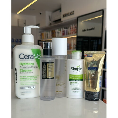 Buy the original AM Skincare Routine (Dry Skin) 1 in Ibadan Nigeria