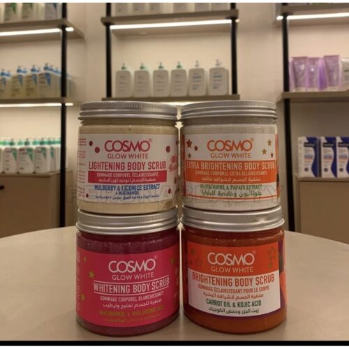 Buy the original (Combo Deal) Cosmo Body Scrub- Lightening, Brightening, Extra Brightening, Whitening in Ibadan Nigeria
