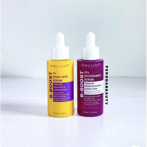 Buy the original (Combo Deal) Nineless B-Boost 1% Kojic Acid Serum & Nine Less B Boost 10% Niacinamide Serum in Ibadan Nigeria