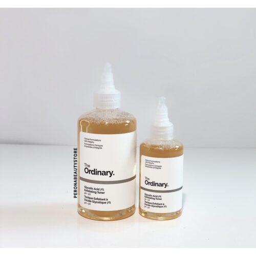 Buy the original (Combo Deal) The Ordinary Glycolic Acid 7% Exfoliating Toner 240ml & 100ml in Ibadan Nigeria