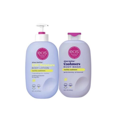 Buy the original (Combo Deal) EOS Vanilla Cashmere Body Wash & Eos Body Lotion Vanilla Cashmere in Ibadan Nigeria