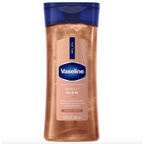 Buy the original Vaseline Sunlit Glow Body Shimmer Gel Oil 200ml in Ibadan Nigeria