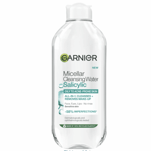 Buy the original Garnier Micellar Salicylic Cleansing Water for Oily to Blemish-Prone Skin in Ibadan Nigeria