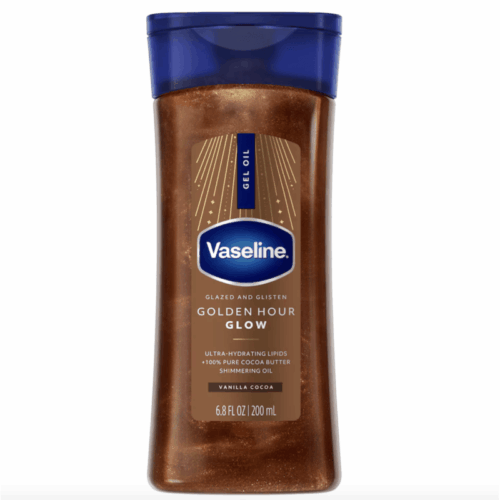 Buy the original Vaseline Golden Hour Glow Bronze Body Shimmer Gel Oil  200ml in Ibadan Nigeria