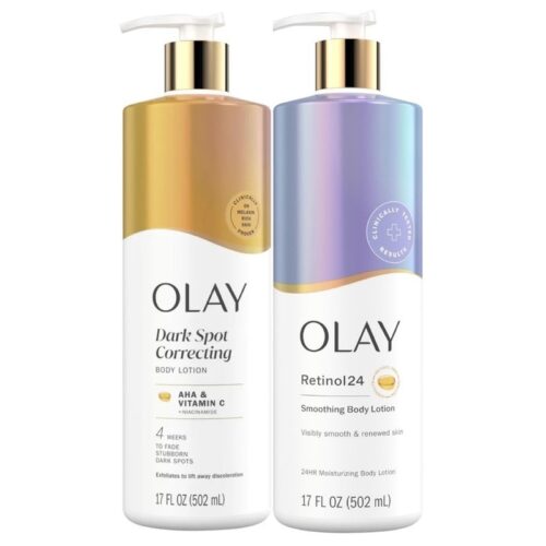 Buy the original (Combo Deal) Olay Dark Spot Correcting Body Lotion & Olay Retinol 24 Smoothing Nighttime Body Lotion + Vitamin B3 in Ibadan Nigeria