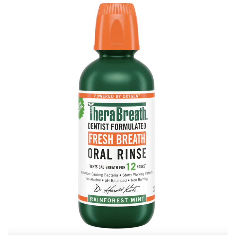 Buy the original TheraBreath Fresh Breath Oral Rinse Rainforest Mint 473ml in Ibadan Nigeria